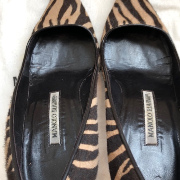Manolo Blahnik PARA zebra print pump - Picture 11 of 13